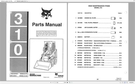 bobcat 310 skid steer parts|bobcat 310 parts diagram.